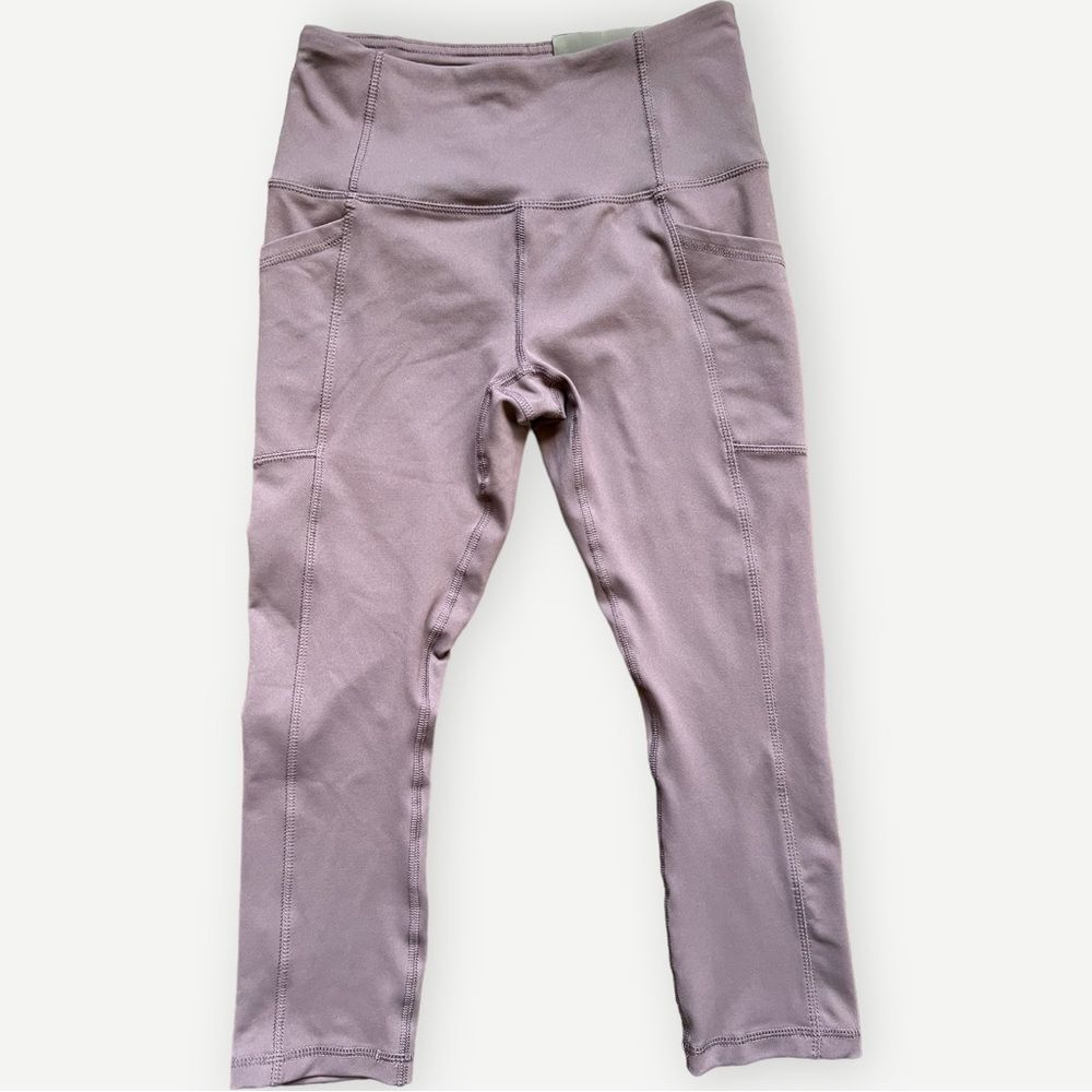 RBX Active Purple Athletic Gym Workout Capri Leggings. Small. NEW.